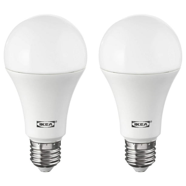 IKEA RYET LED GX53 600 LM Light Bulbs Standard Instant On 2700K Soft White Non Dimmable 2 Pack 7 Watts Energy Saving 